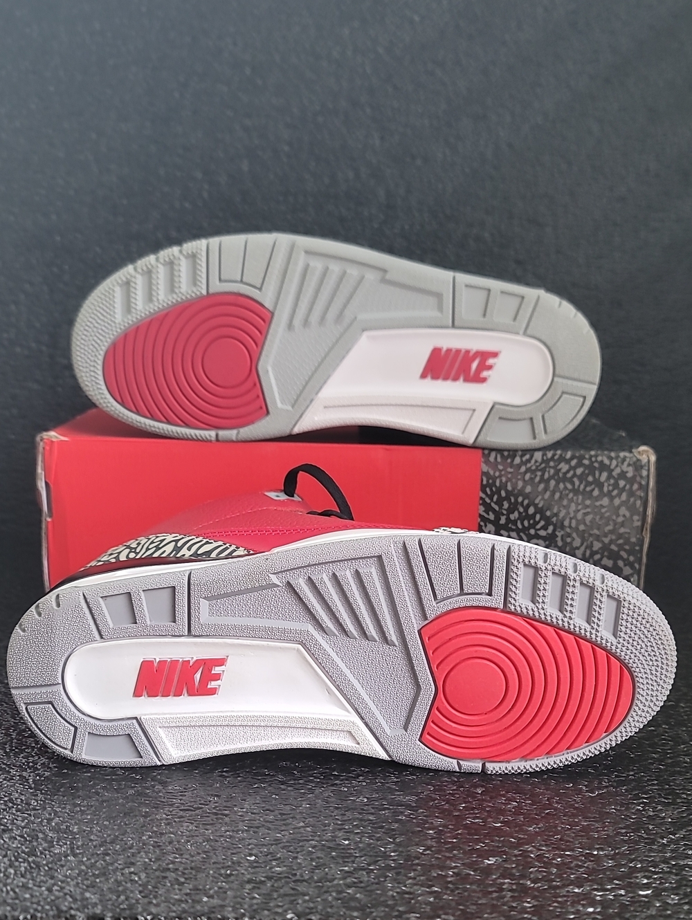 Nike Air Jordan 3 Retro SE "Unite/Red Cement" (Worn Once) Mens 8.5 Ships Today - Picture 9 of 16